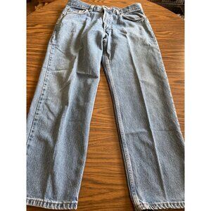 Levi Strauss & Co. Relaxed Fit 550 zip and button front jeans size 36x30